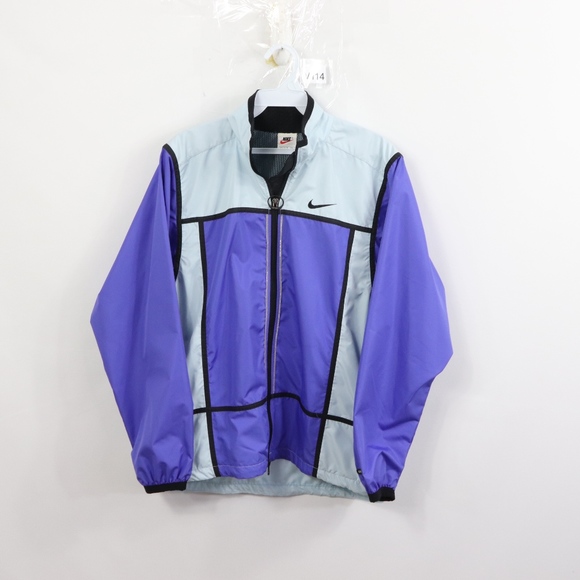 90s Nike Womens Small Clima Fit Windbreaker Jacket